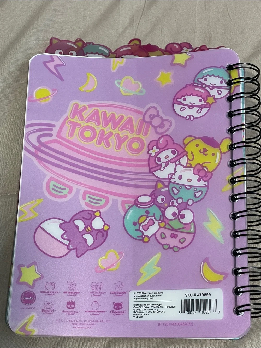 Kawaii Tokyo Spiral Notebook + Two Hello Kitty Notebooks NWT